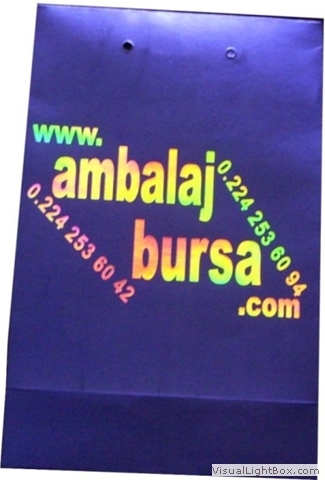ambalaj Bursa karton çanta metalizeli ve yaldızlı karton çanta örneği