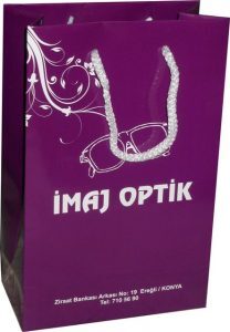Gözlükçü karton Çantası 1