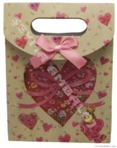 Kurdelalı Karton Çanta 1