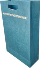 kraft karton çanta el geçmeli