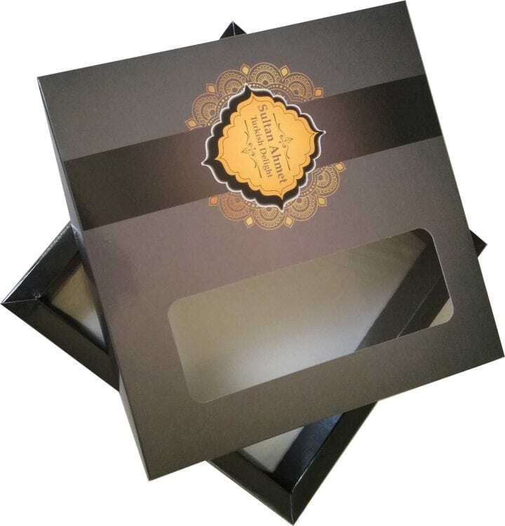 Lokum kutusu baskılı