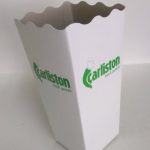 Çarliston yemek sanayi Popcorn Kutusu