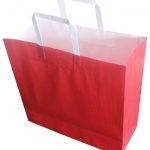 Düz saplı Kağıt poşet